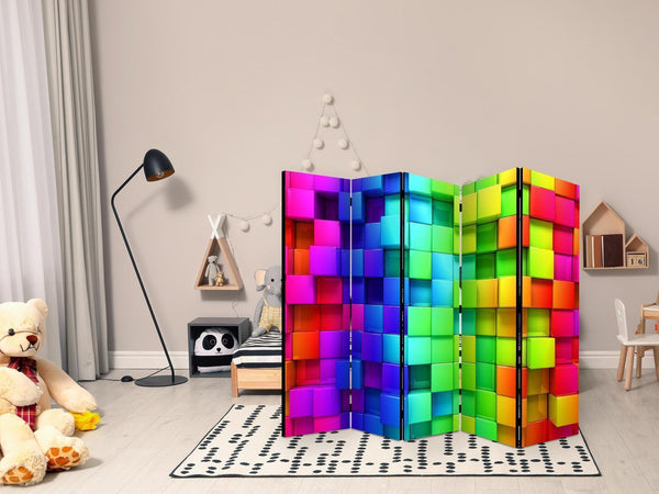 Separè per interni - Colourful Cubes II [Room Dividers]