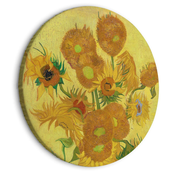 Quadro rotondo - Sunflowers (Vincent van Gogh)