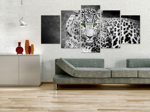 Quadro - Leopard - black&white