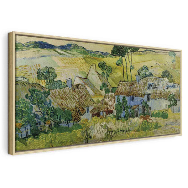 Quadro - Farms near Auvers (Vincent Van Gogh)