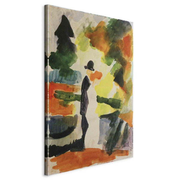 Quadro - Paar im Park (August Macke)