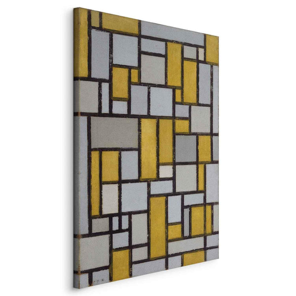 Quadro - Composition with grid 1 (Piet Mondrian)