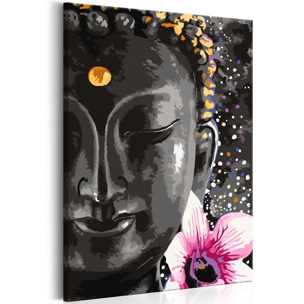 Quadro fai da te - Buddha and Flower