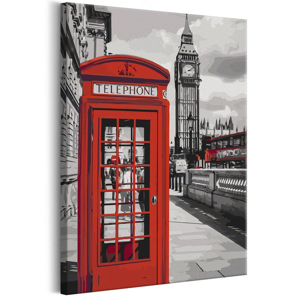 Quadro fai da te - Telephone Booth