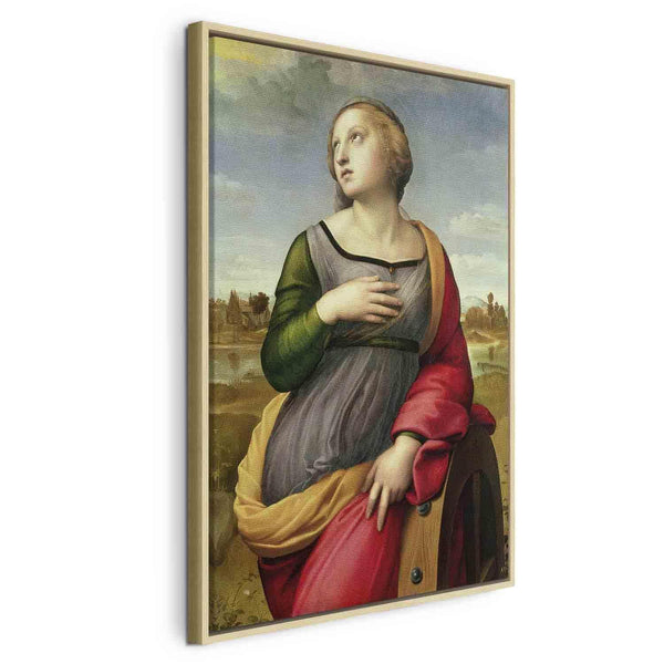 Quadro - St Catherine of Alexandria (Rafael Santi)