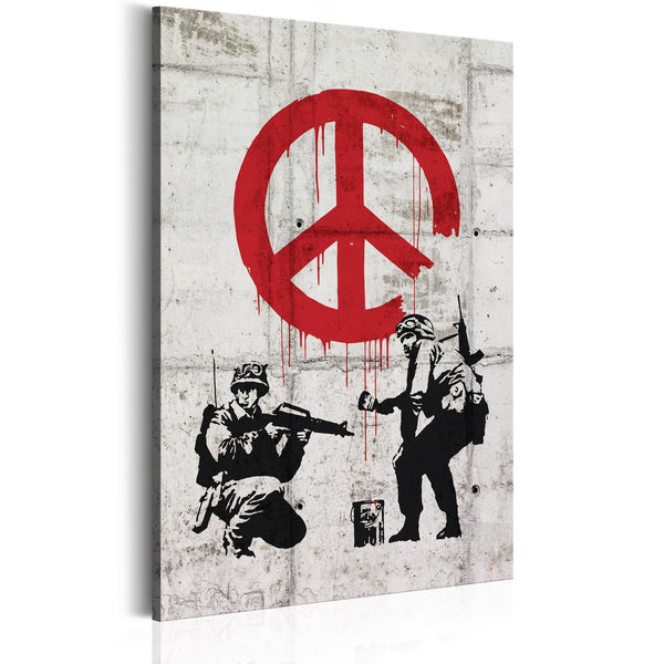 Quadro - Soldiers Painting Peace by Banksy