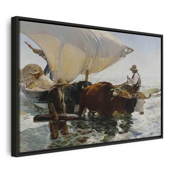 Quadro - The Return from Fishing (Joaquín Sorolla y Bastida)