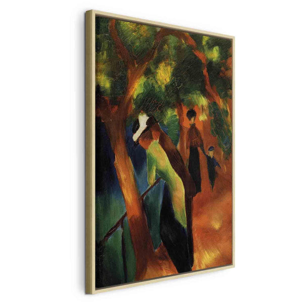 Quadro - Sonniger Weg (August Macke)