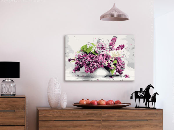 Quadro fai da te - Vase and Flowers