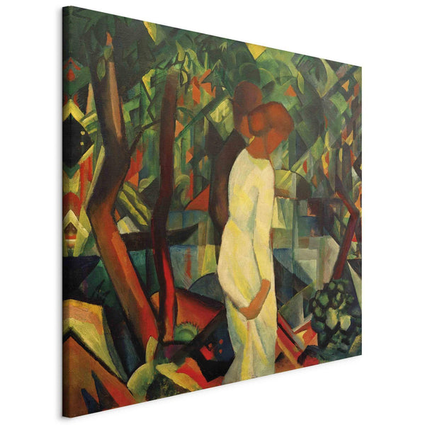 Quadro - Paar im Wald (August Macke)