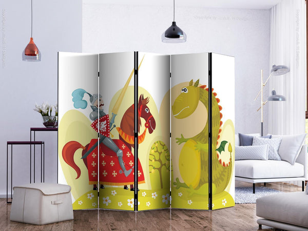 Separè per interni - Dragon and knight II [Room Dividers]