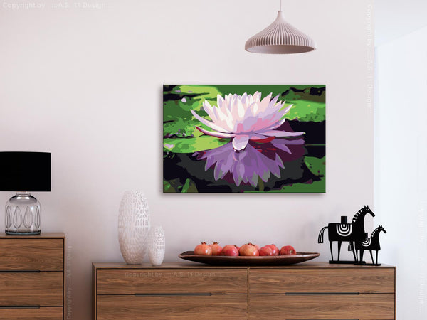 Quadro fai da te - Water Lily