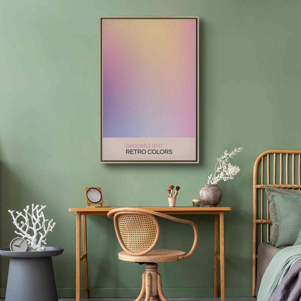 Quadro - Peaceful Drift - Delicate Pastel Shades Creating a Harmonious Whole