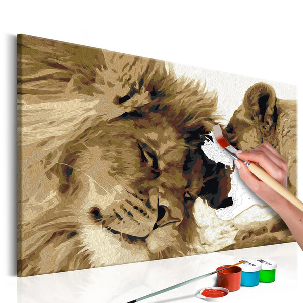 Quadro fai da te - Lions In Love