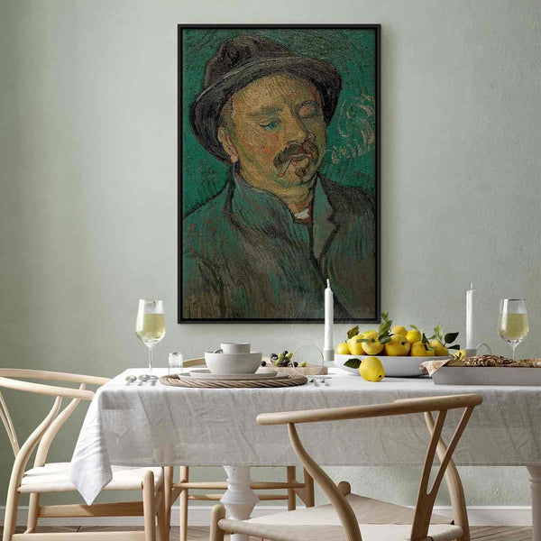 Quadro - Portrait of a oneeyed man (Vincent Van Gogh)