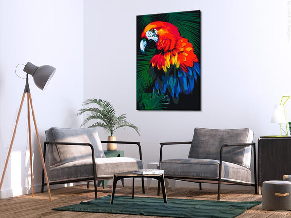 Quadro fai da te - Parrot