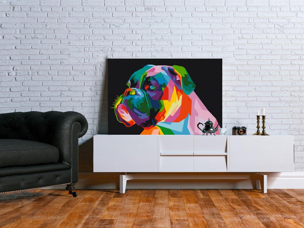 Quadro fai da te - Colourful Boxer