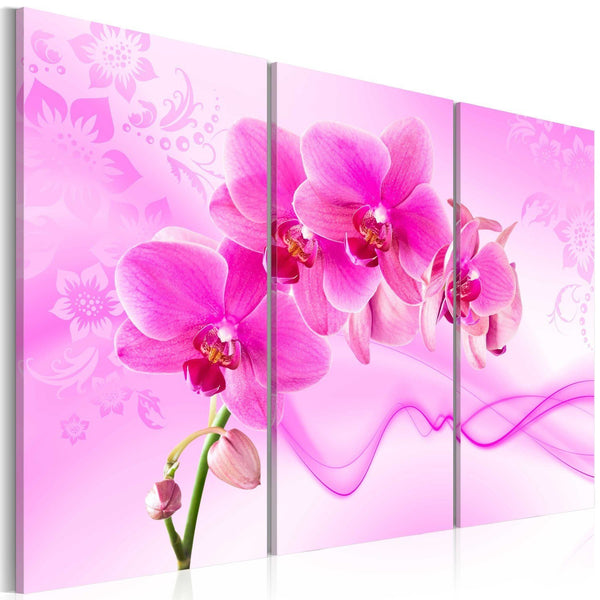 Quadro su tela - Orchidea eterica - rosa