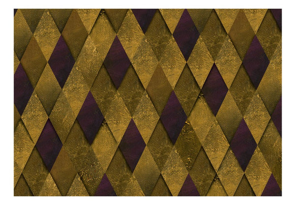 Carta da parati geometrica - Royal Chessboard