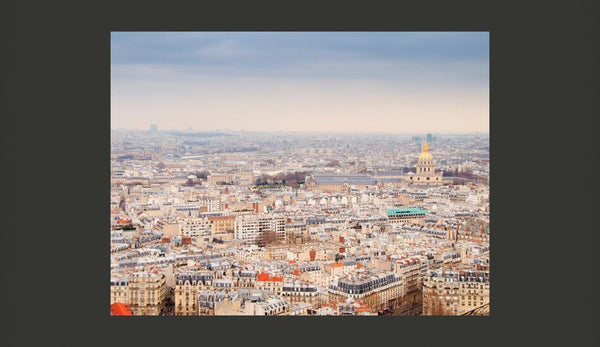 Carta da parati - Parigi - vista a volo d'uccello